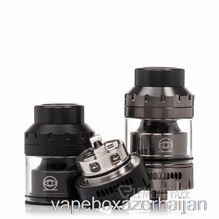 Vape Azerbaijan Vaperz Cloud Osiris Mini 25mm RTA Stainless Steel (Incl. Glass)